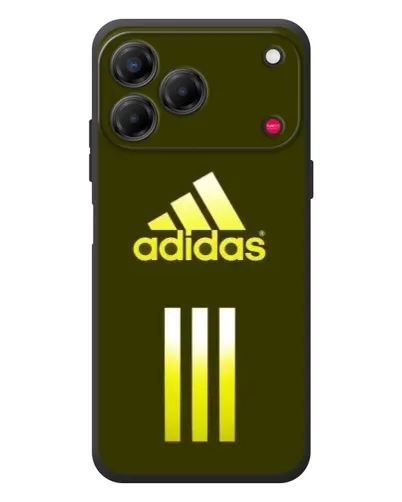 Чехол для ZTE Nubia V80 Design с картинкой «Оливковый градиент Adidas»