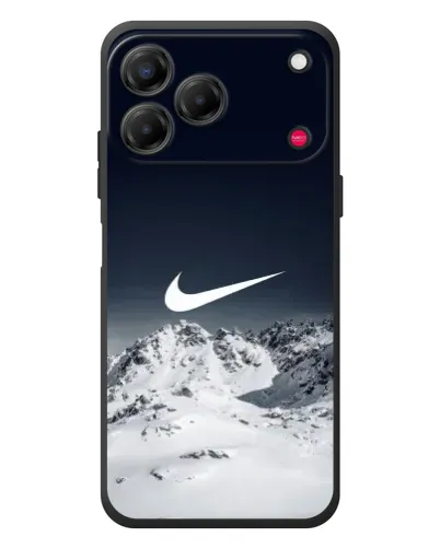 Чехол для ZTE Nubia V80 Design с картинкой «Nike — зимние горы»