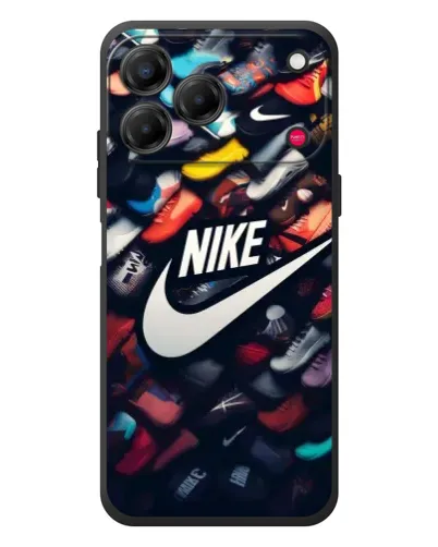 Чехол для ZTE Nubia V80 Design с картинкой «Коллекция кроссовок Nike»