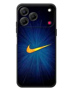 Чехол для ZTE Nubia V80 Design с картинкой «Синий пульс Nike» Чехол для ZTE Nubia V80 Design с картинкой «Синий пульс Nike»