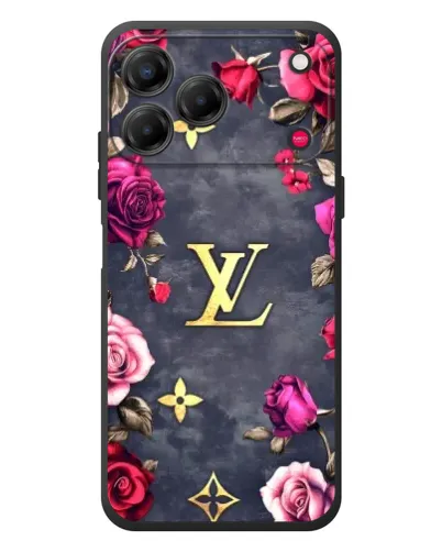 Чехол для ZTE Nubia V80 Design с картинкой «Цветочный Louis Vuitton»