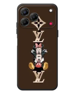 Чехол для ZTE Nubia V80 Design с картинкой «LV и Микки Маус»