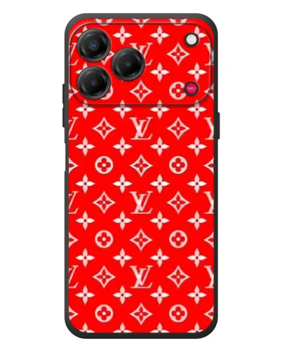 Чехол для ZTE Nubia V80 Design с картинкой «Яркий паттерн LV»