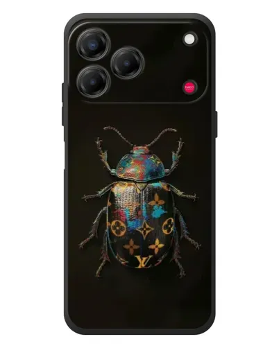 Чехол для ZTE Nubia V80 Design с картинкой «LV — мраморный принт»