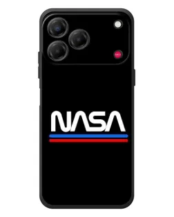 Чехол для ZTE Nubia V80 Design с картинкой «NASA — классика Red Blue» Чехол для ZTE Nubia V80 Design с картинкой «NASA — классика Red Blue»