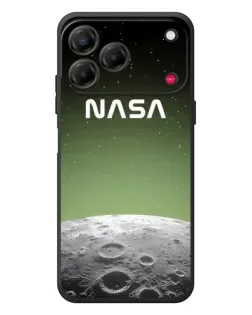 Чехол для ZTE Nubia V80 Design с картинкой «NASA — лунный градиент» Чехол для ZTE Nubia V80 Design с картинкой «NASA — лунный градиент»