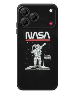 Чехол для ZTE Nubia V80 Design с картинкой «NASA — шагаем по Луне» Чехол для ZTE Nubia V80 Design с картинкой «NASA — шагаем по Луне»