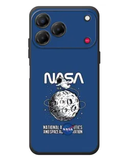 Чехол для ZTE Nubia V80 Design с картинкой «NASA — лунная миссия» Чехол для ZTE Nubia V80 Design с картинкой «NASA — лунная миссия»