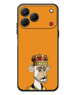 Чехол для ZTE Nubia V80 Design с картинкой «Золотая обезьяна Bored Ape» Чехол для ZTE Nubia V80 Design с картинкой «Золотая обезьяна Bored Ape»