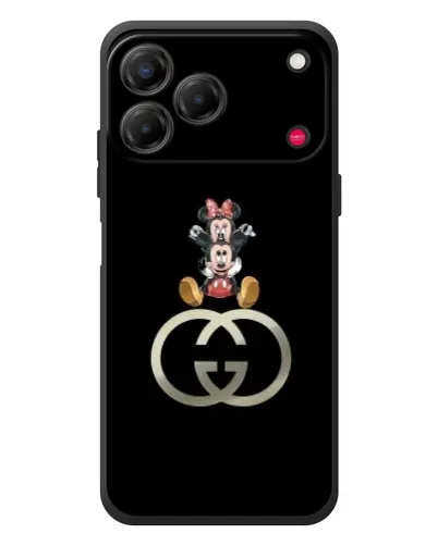 Чехол для ZTE Nubia V80 Design с картинкой «Минни Маус на лого»