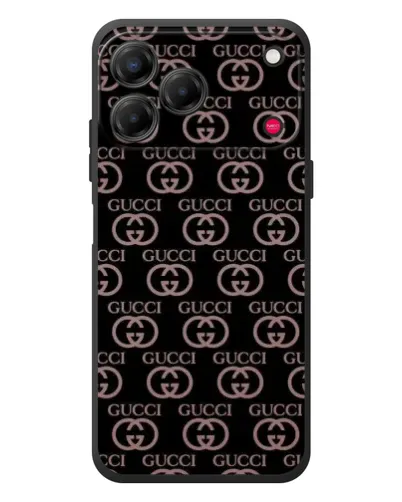 Чехол для ZTE Nubia V80 Design с картинкой «Классическая монограмма Gucci»