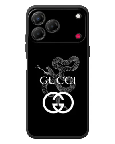 Чехол для ZTE Nubia V80 Design с картинкой «Gucci — серебряная змея»