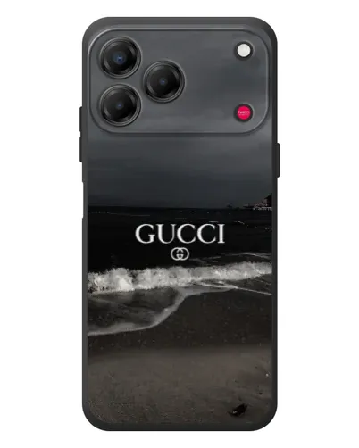 Чехол для ZTE Nubia V80 Design с картинкой «Gucci — морской прибой»