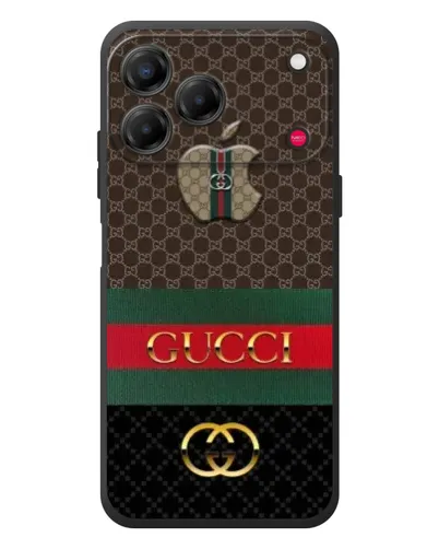 Чехол для ZTE Nubia V80 Design с картинкой «Gucci — брендированный десерт»
