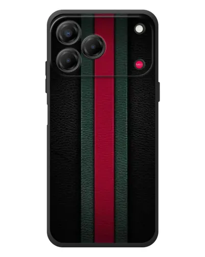 Чехол для ZTE Nubia V80 Design с картинкой «Gucci — неоновая линия»
