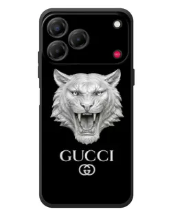 Чехол для ZTE Nubia V80 Design с картинкой «Gucci — серебряный лев» Чехол для ZTE Nubia V80 Design с картинкой «Gucci — серебряный лев»