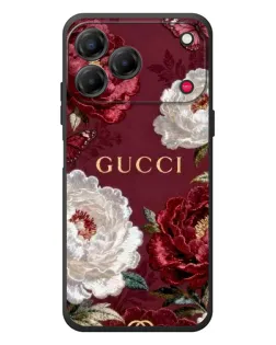 Чехол для ZTE Nubia V80 Design с картинкой «Gucci — бордовые розы» Чехол для ZTE Nubia V80 Design с картинкой «Gucci — бордовые розы»