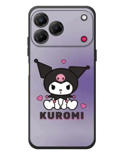 Чехол для ZTE Nubia V80 Design с картинкой «Kuromi — фиолетовый арт»