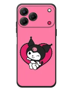Чехол для ZTE Nubia V80 Design с картинкой «Kuromi — любовь в сердце» Чехол для ZTE Nubia V80 Design с картинкой «Kuromi — любовь в сердце»