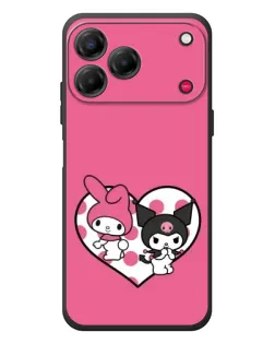 Чехол для ZTE Nubia V80 Design с картинкой «Kuromi и My Melody» Чехол для ZTE Nubia V80 Design с картинкой «Kuromi и My Melody»