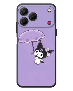 Чехол для ZTE Nubia V80 Design с картинкой «Kuromi с зонтиком» Чехол для ZTE Nubia V80 Design с картинкой «Kuromi с зонтиком»