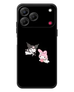 Чехол для ZTE Nubia V80 Design с картинкой «My Melody и Kuromi» Чехол для ZTE Nubia V80 Design с картинкой «My Melody и Kuromi»