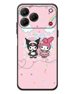 Чехол для ZTE Nubia V80 Design с картинкой «My Melody и Kuromi» Чехол для ZTE Nubia V80 Design с картинкой «My Melody и Kuromi»