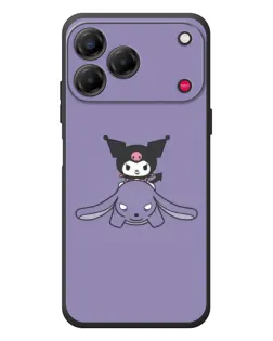 Чехол для ZTE Nubia V80 Design с картинкой «Kuromi на лиловом фоне» Чехол для ZTE Nubia V80 Design с картинкой «Kuromi на лиловом фоне»