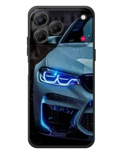Чехол для ZTE Nubia V80 Design с картинкой «Взгляд BMW с синими фарами» Чехол для ZTE Nubia V80 Design с картинкой «Взгляд BMW с синими фарами»