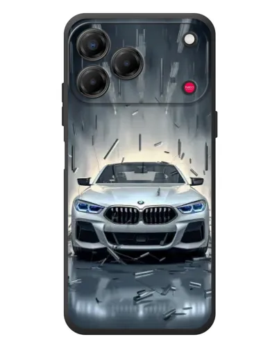 Чехол для ZTE Nubia V80 Design с картинкой «BMW в свете фар»