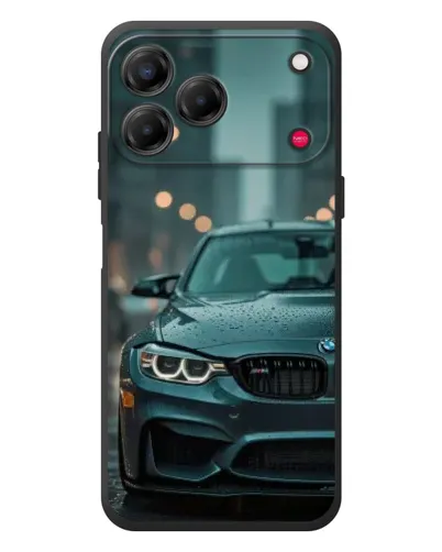 Чехол для ZTE Nubia V80 Design с картинкой «BMW в огнях города»