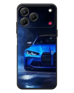 Чехол для ZTE Nubia V80 Design с картинкой «Голубая BMW M4» Чехол для ZTE Nubia V80 Design с картинкой «Голубая BMW M4»