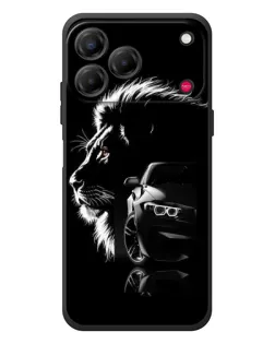 Чехол для ZTE Nubia V80 Design с картинкой «BMW и лев» Чехол для ZTE Nubia V80 Design с картинкой «BMW и лев»