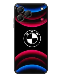 Чехол для ZTE Nubia V80 Design с картинкой «Логотип BMW и неоновые дуги» Чехол для ZTE Nubia V80 Design с картинкой «Логотип BMW и неоновые дуги»