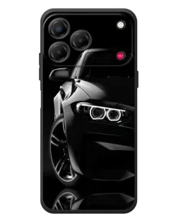 Чехол для ZTE Nubia V80 Design с картинкой «Черная BMW — профиль» Чехол для ZTE Nubia V80 Design с картинкой «Черная BMW — профиль»