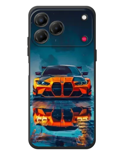 Чохол для ZTE Nubia V80 Design з картинкою «BMW — золота емблема» Чохол для ZTE Nubia V80 Design з картинкою «BMW — золота емблема»