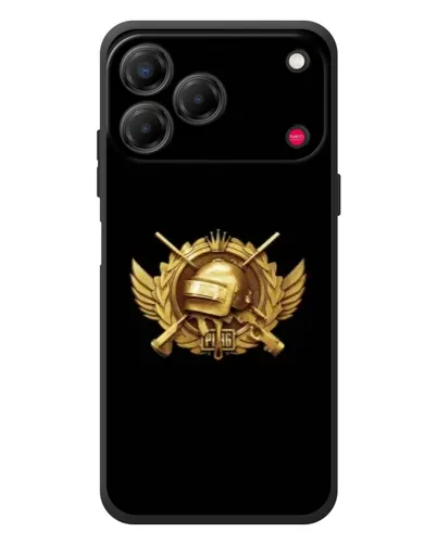 Чехол для ZTE Nubia V80 Design с картинкой «PUBG — оранжевый градиент»