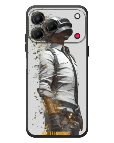 Чехол для ZTE Nubia V80 Design с картинкой «PUBG — боец в пыли»