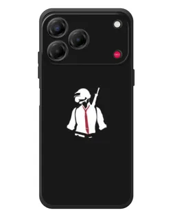 Чехол для ZTE Nubia V80 Design с картинкой «PUBG — силуэт воина» Чехол для ZTE Nubia V80 Design с картинкой «PUBG — силуэт воина»