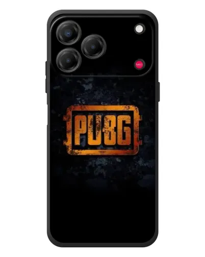 Чехол для ZTE Nubia V80 Design с картинкой «PUBG — золотой логотип»