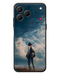 Чехол для ZTE Nubia V80 Design с картинкой «Герой PUBG на скале» Чехол для ZTE Nubia V80 Design с картинкой «Герой PUBG на скале»