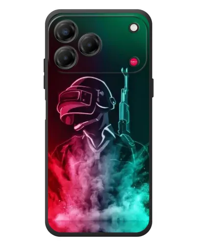 Чехол для ZTE Nubia V80 Design с картинкой «PUBG — огненный воин»