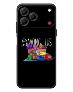 Чехол для ZTE Nubia V80 Design с картинкой «Логотип Among Us» Чехол для ZTE Nubia V80 Design с картинкой «Логотип Among Us»