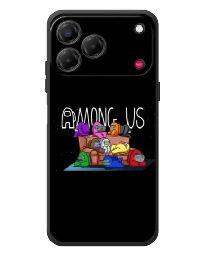 Чехол для ZTE Nubia V80 Design с картинкой «Логотип Among Us»