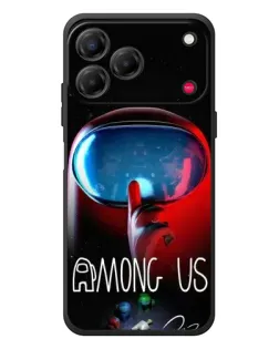 Чохол для ZTE Nubia V80 Design з картинкою «Червоний імпостер — макро» Чохол для ZTE Nubia V80 Design з картинкою «Червоний імпостер — макро»