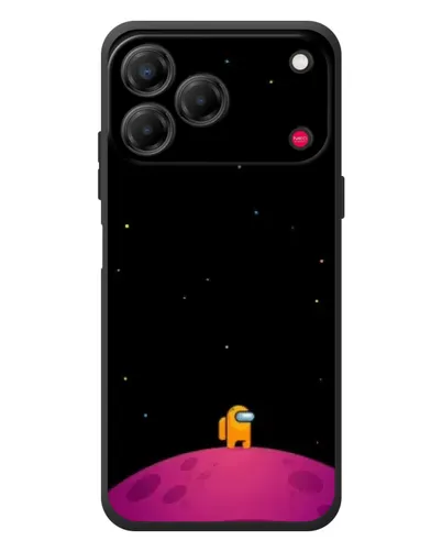 Чехол для ZTE Nubia V80 Design с картинкой «Одинокий герой на планете»