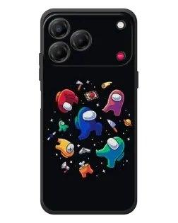 Чехол для ZTE Nubia V80 Design с картинкой «Among Us космос» Чехол для ZTE Nubia V80 Design с картинкой «Among Us космос»