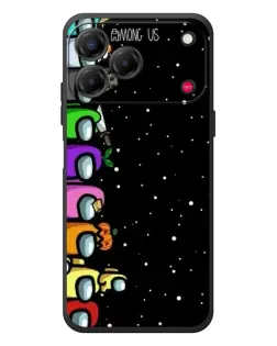Чехол для ZTE Nubia V80 Design с картинкой «Команда Among Us» Чехол для ZTE Nubia V80 Design с картинкой «Команда Among Us»