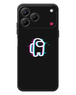 Чехол для ZTE Nubia V80 Design с картинкой «Among Us неон» Чехол для ZTE Nubia V80 Design с картинкой «Among Us неон»