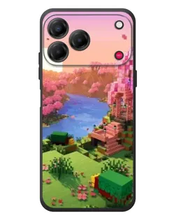 Чохол для ZTE Nubia V80 Design з картинкою «Рожеве дерево Minecraft» Чохол для ZTE Nubia V80 Design з картинкою «Рожеве дерево Minecraft»